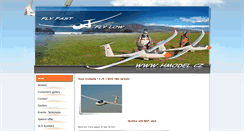 Desktop Screenshot of hmodel.cz