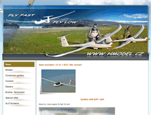 Tablet Screenshot of hmodel.cz